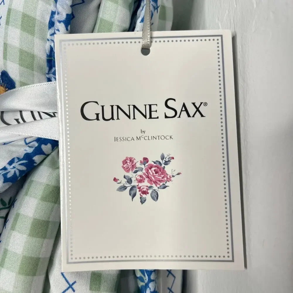 Gunne Sax by Jessica McClintock King Size Quilt Set Shams Floral Cottagecore NWT